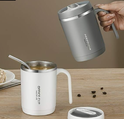 16oz Coffee Mug With Lid.