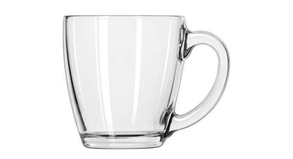 Preciuos Home Victoria 4-PC Set Glass Clear Coffee Mug 420mL/ 14.8 oz