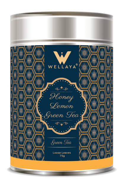Honey Lemon Green Tea - 3.5oz - Loose Leaves