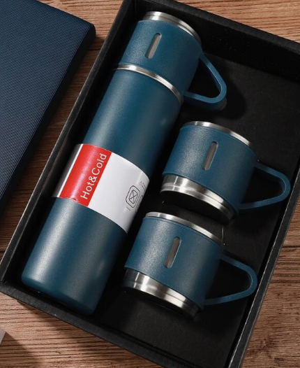 Business Thermal Mug - Blue